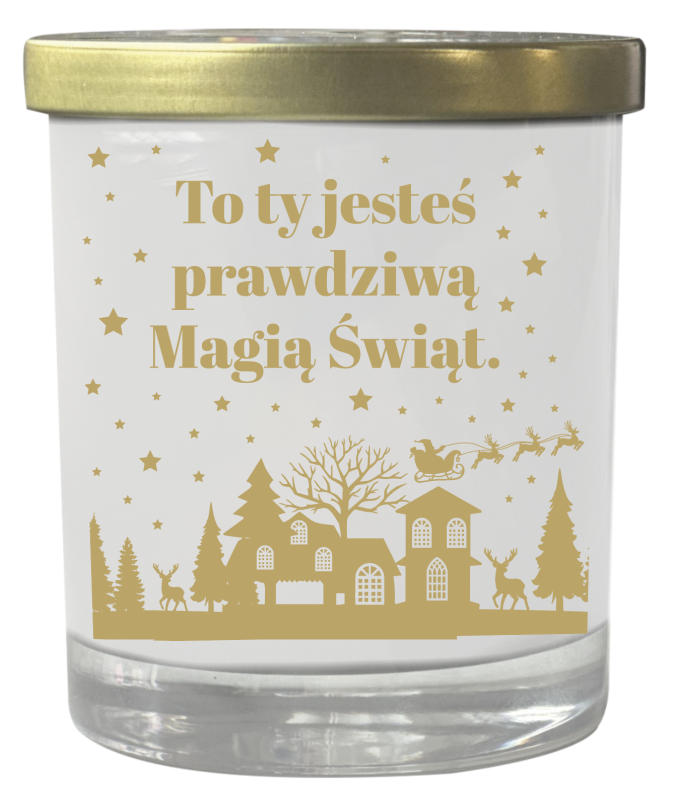 ŚWIECA ZAPACHOWA ZS BN #ŚWIĘTA
