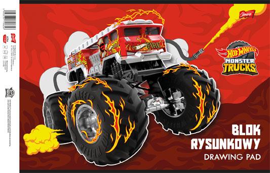 BLOK RYSUNKOWY A4/20 HOT WHEELS MATTEL