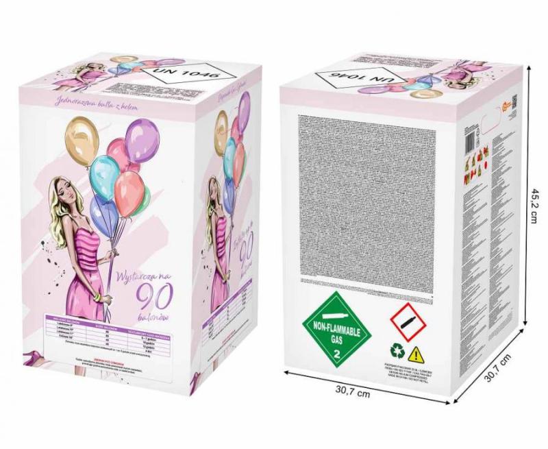 BUTLA Z HELEM (JEDNORAZOWA) NA 90 BALONÓW 9