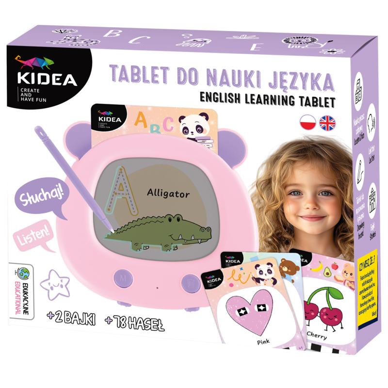 TABLET DO NAUKI JĘZYKA A KIDEA