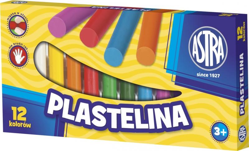 PLASTELINA 12 ASTRA