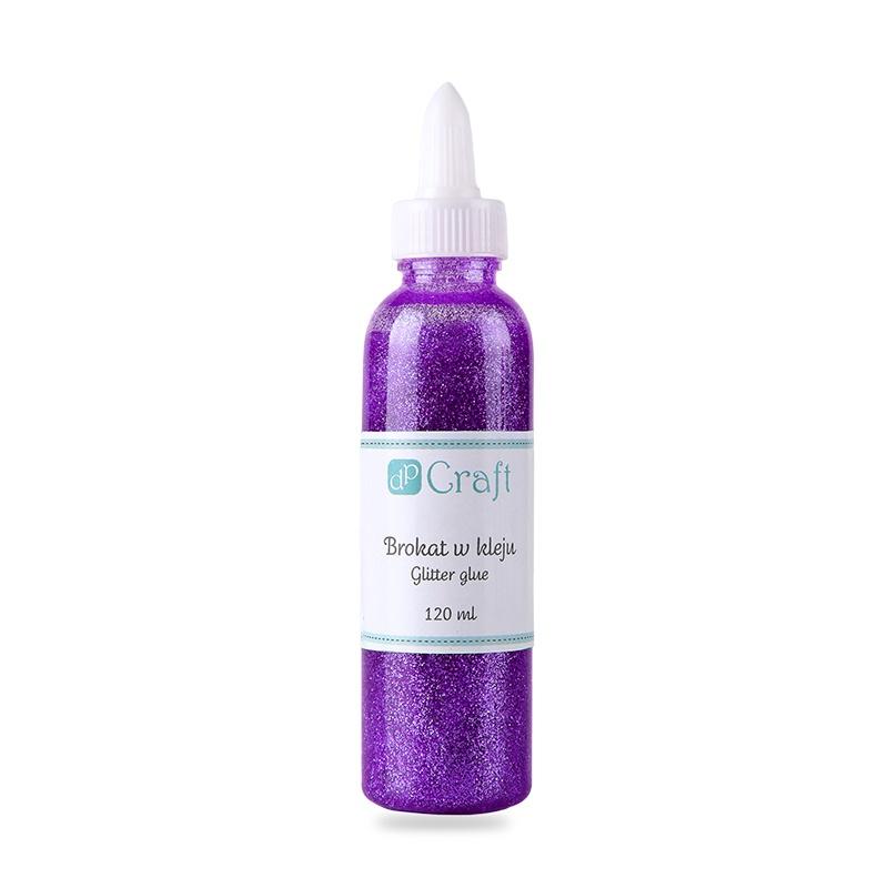 BROKAT W KLEJU, 120 ML - PURPLE