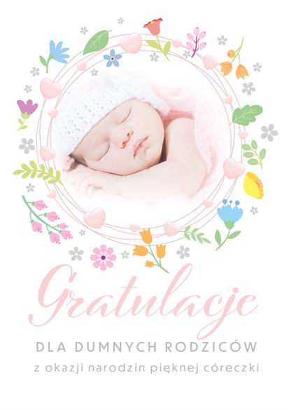 LAURKA B6B POLMAK BROKAT URODZINY NARODZINY