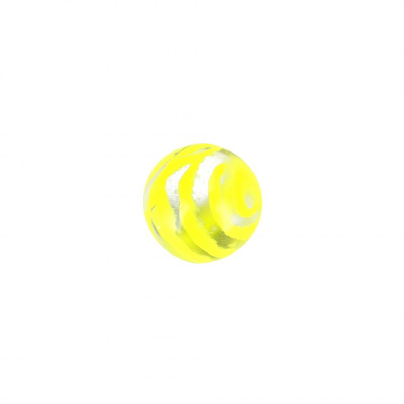 PIŁKA KAUCZUKOWA 3CM SPIRALA NEON SŁOIK A60