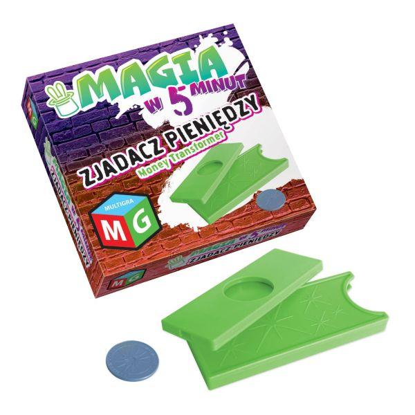 MAGICZNE SZTUCZKI - MAGIA W 5 MINUT - ZJADACZ PIENIĘDZY