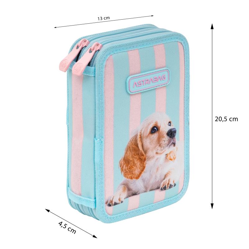 PIÓRNIK PODWÓJNYY Z WYPOSAŻENIEM ASTRABAG PUPPY LINE AC21