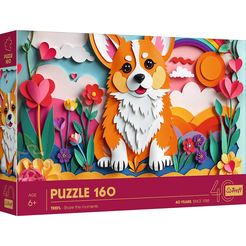 PUZZLE 160 TREFL PAPER ART: PIESEK