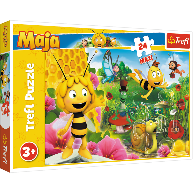 PUZZLE 24 TREFL MAXI W ŚWIECIE PSZCZÓŁKI MAI