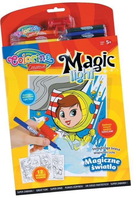 MAGICZNA KSIĄŻECZKA MAGICZNE ŚWIATŁO