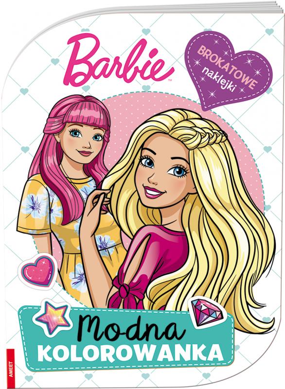 KSIĄŻECZKA BARBIE. MODNA KOLOROWANKA