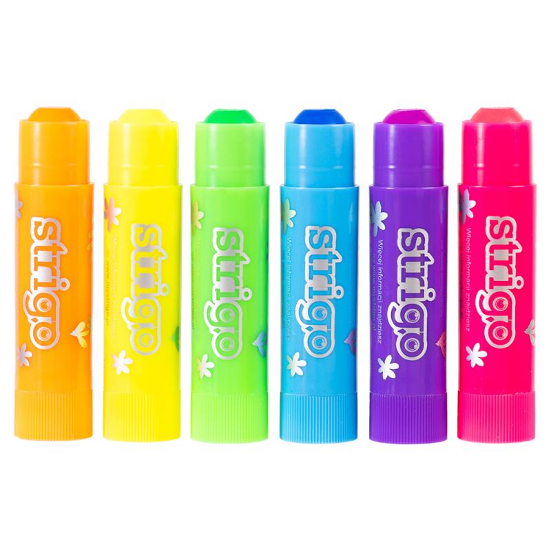 KREDKI ŻELOWE NEON 6 SZT 10G