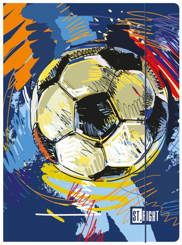 TECZKA Z GUMKĄ A4 ST.RIGHT MATCH BALL 300G