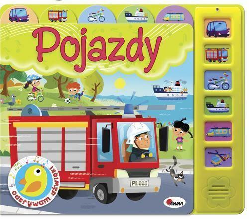 KSIĄŻECZKA ODKRYWAM DŹWIĘKI POJAZDY