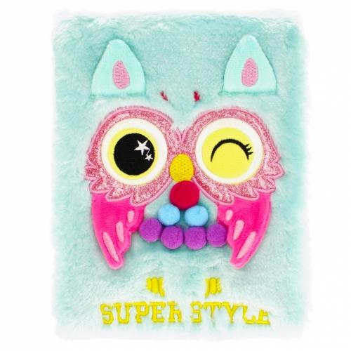 NOTES PLUSZOWY 210X150 OWL STK PBH 12/48