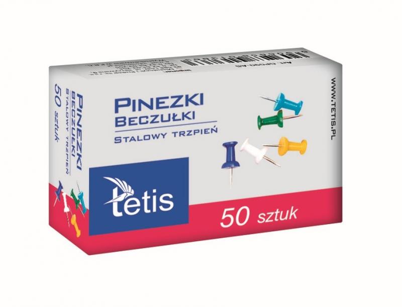 PINEZKI BECZUŁKI KOL.MIX 50 TETIS