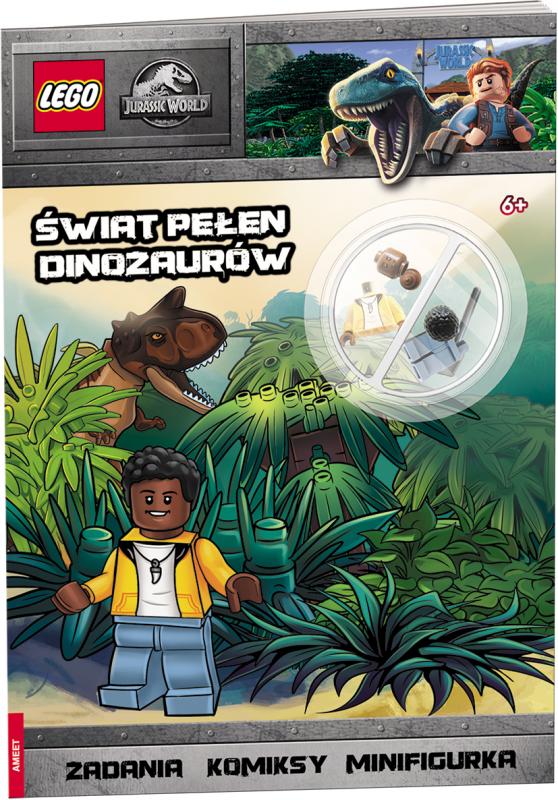 KSIĄŻECZKA LEGO JURASSIC WORLD. ŚWIAT PEŁEN DINOZAURÓW