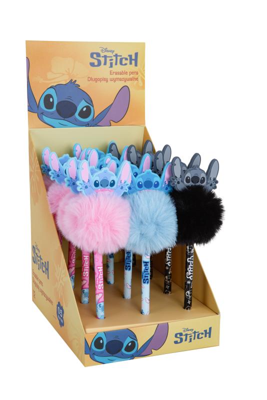 DŁUGOPIS PATIO WYMAZYWALNY STITCH FLUFFY A12 DISNEY