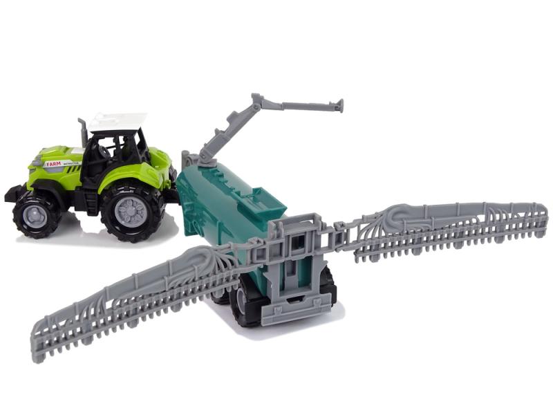 TRAKTOR ROLNICZY Z OPRYSKIEM FARMA DŹWIĘK ZIELONY