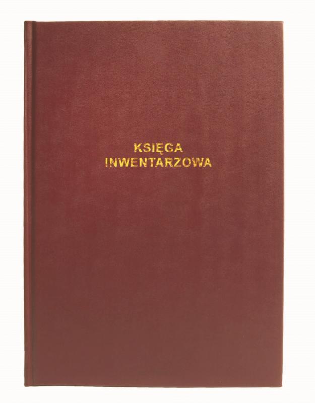 DRUK M KSIĘGA INWENTARZOWA-PŁÓTNO