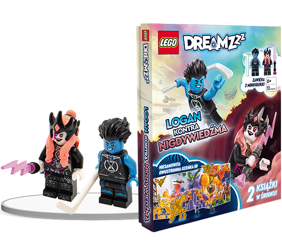 KSIĄŻECZKA LEGO DREAMZZZ. LOGAN KONTRA NIGDYWIEDŹMA