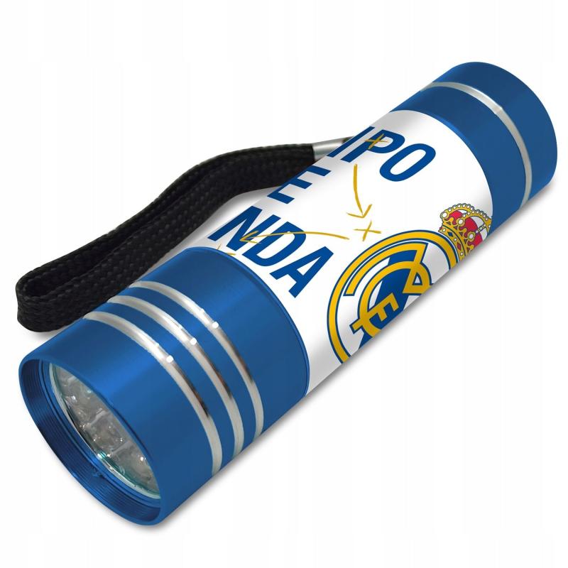 LATARKA LED 9 CM, 4 WZORY, CDU REAL MADRYT