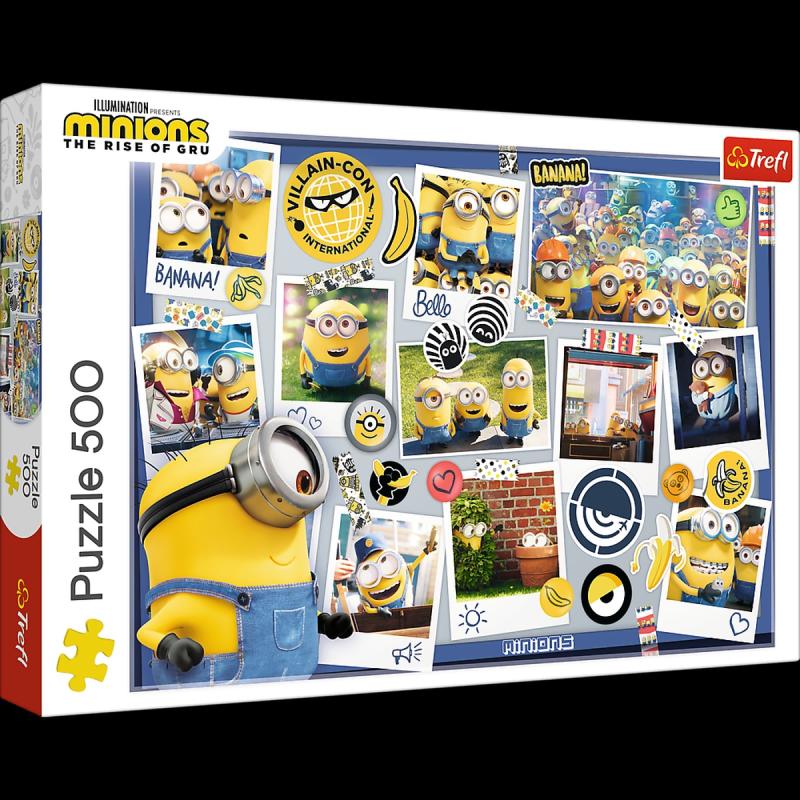 PUZZLE 500 TREFL ZWARIOWANA KOLEKCJA ZDJĘĆ