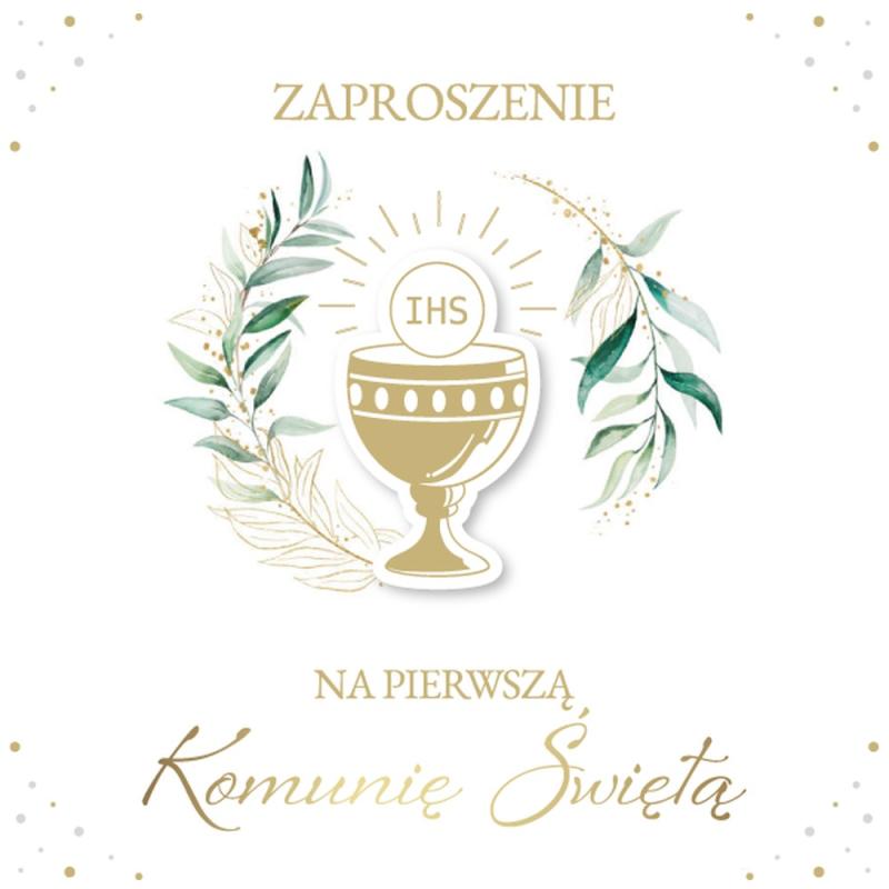 ZAPROSZENIA ZPB PREMIUM KOMUNIA A5 ARMIN