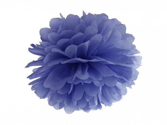 POMPON BIBUŁOWY GRANAT 25CM