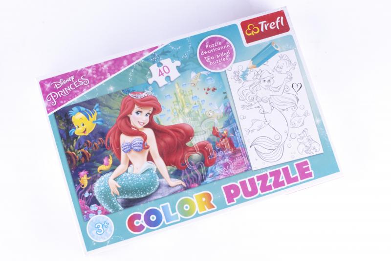 PUZZLE 40 TREFL COLOR PODWODNE KRÓLESTWO