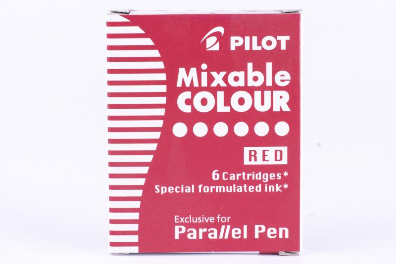 NABOJE PARALLEL PILOT CZERWONY A6