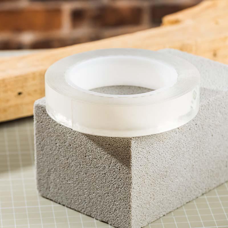 TAŚMA DWUSTRONNA WIELOFUNKCYJNA TRANSPARENTNA 1MM*24MM*3M DELI