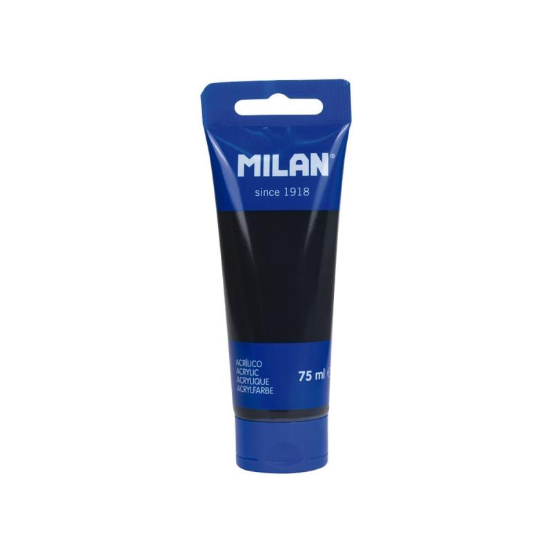 FARBA AKRYL 75ML ODRZUTOWA CZERŃ MILAN