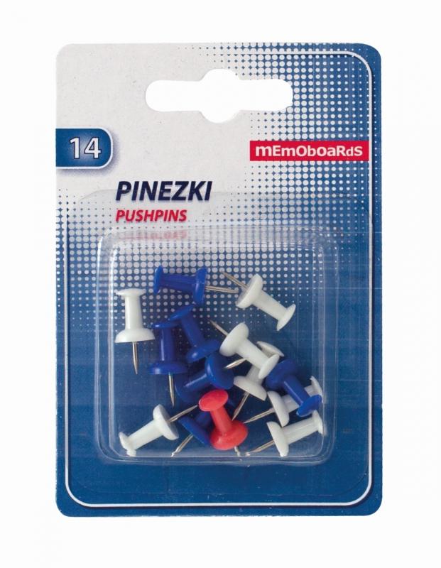 PINEZKI BECZUŁKI 14 SZT. BLISTER AMEX