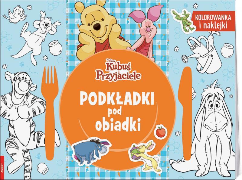 KSIĄŻECZKA KUBUŚ I PRZYJACIELE. PODKŁADKI POD OBIADKI