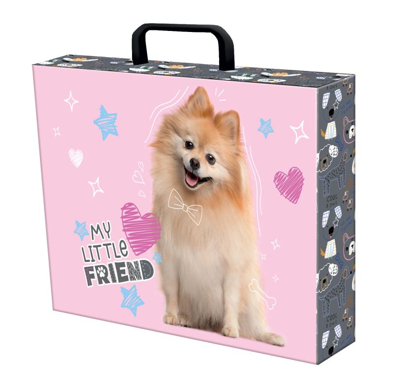 TECZKA Z RĄCZKĄ A4 XL MY LITTLE FRIEND, SWEET POMERANIAN