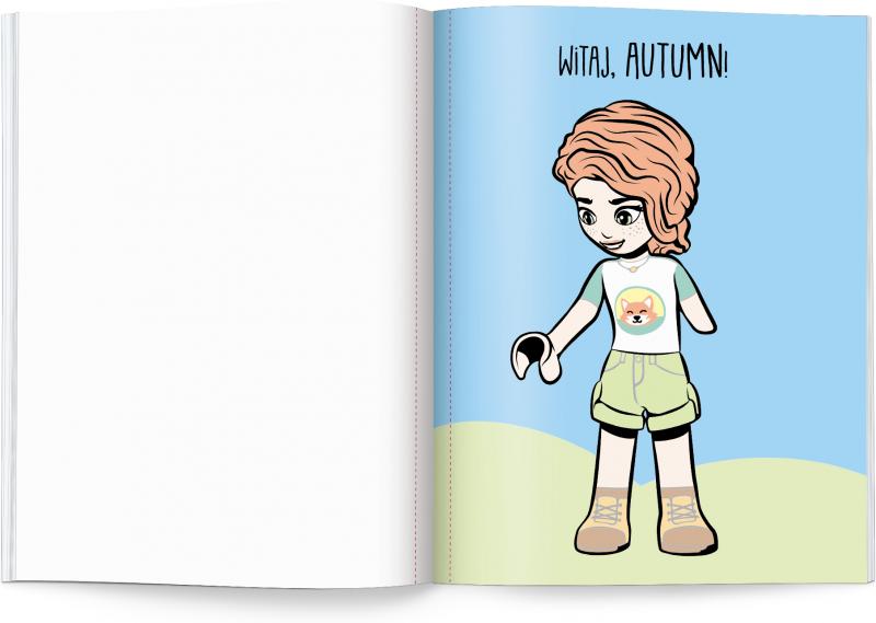 KSIĄŻECZKA LEGO FRIENDS. MALUJ WODĄ