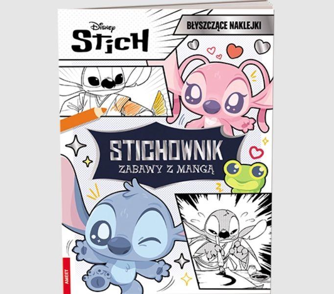 KSIĄŻECZKA DISNEY STICH. STICHOWNIK. ZABAWY Z MANGĄ
