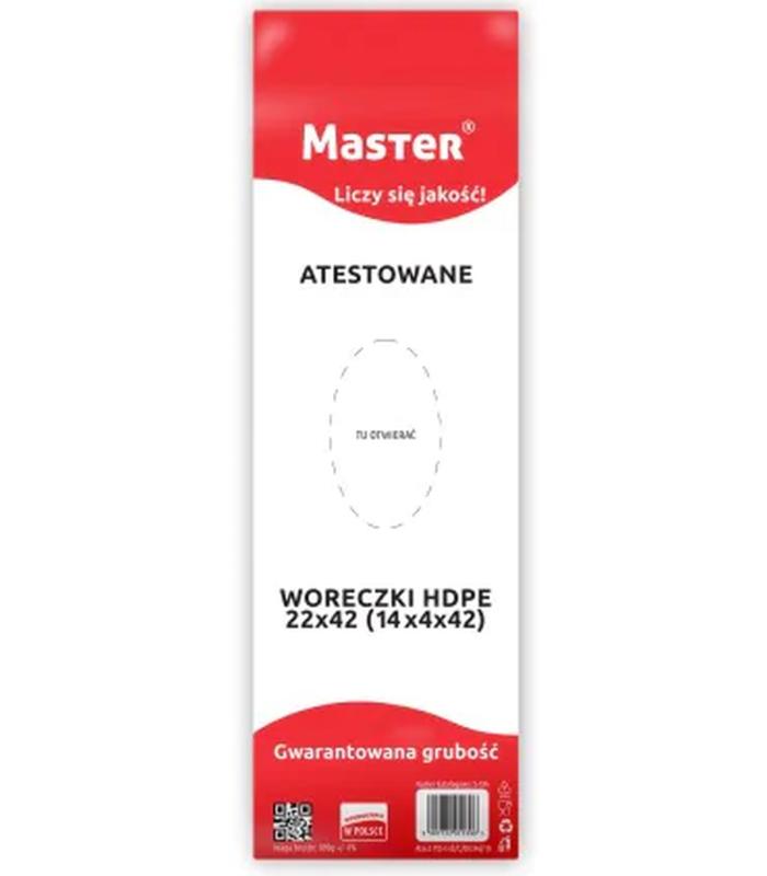 WORECZKI ŚNIADANIOWE HDPE ATESTOWANE MASTER S186 22/42