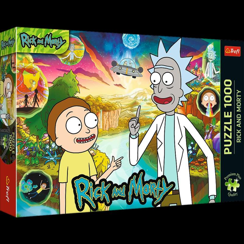 PUZZLE 1000 TREFL RICK I MORTY