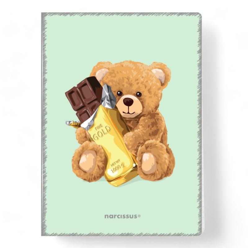 ZESZYT A4/60 # PP TEDDIES 80G NARCISSUS