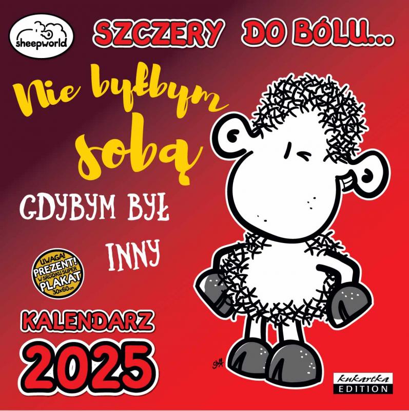 KALENDARZ ŚCIENNY CLASSIC Q SHEEP SZCZERY