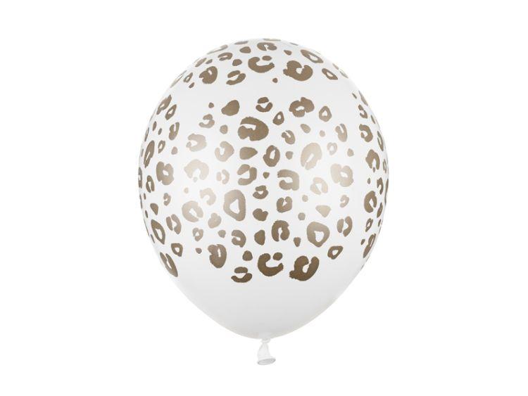 BALONY STRONG CĘTKI PASTEL PURE WHITE 30CM A'50