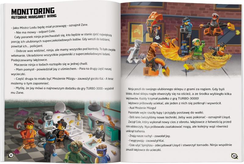 KSIĄŻECZKA LEGO NINJAGO. CZASSS WĘŻY