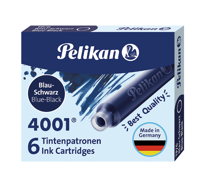 NABOJE PELIKAN KRÓTKIE GRANATOWE