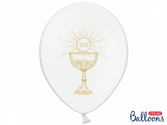 BALONY IHS PASTEL PURE WHITE 30CM A'50