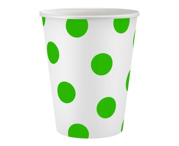 KUBECZKI PAPIEROWE GROSZKI PISTACJOWE 250ML