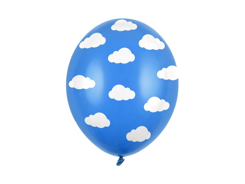 BALONY CHMURKI CHABROWY PASTEL 30CM