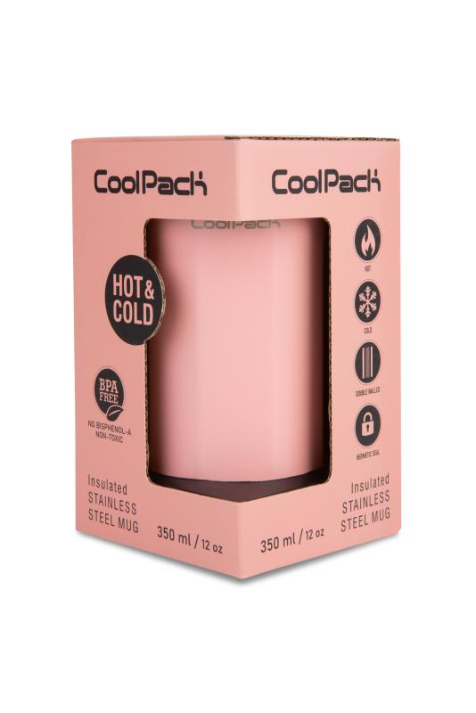 KUBEK TERMICZNY, CP COFFEE MUG - TOM - 350 ml - POWDER PINK