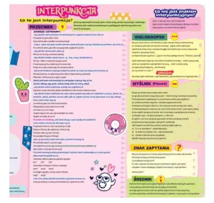 PODKŁAD B3 POLSKI ORTOGRAFIA I INTERPUNKCJA BANER