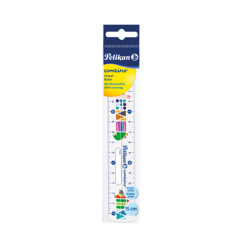 LINIJKA PELIKAN 15CM COMBINO